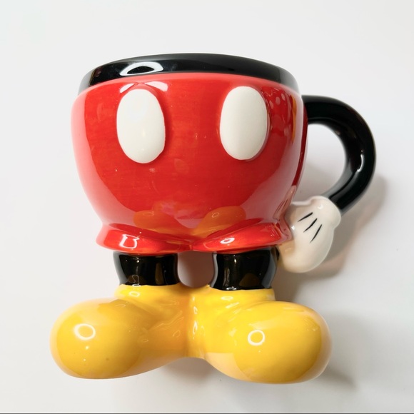 Disney Figural Mugs Mickey Minnie Mouse Coffee Cup Set - Picture 8 of 10